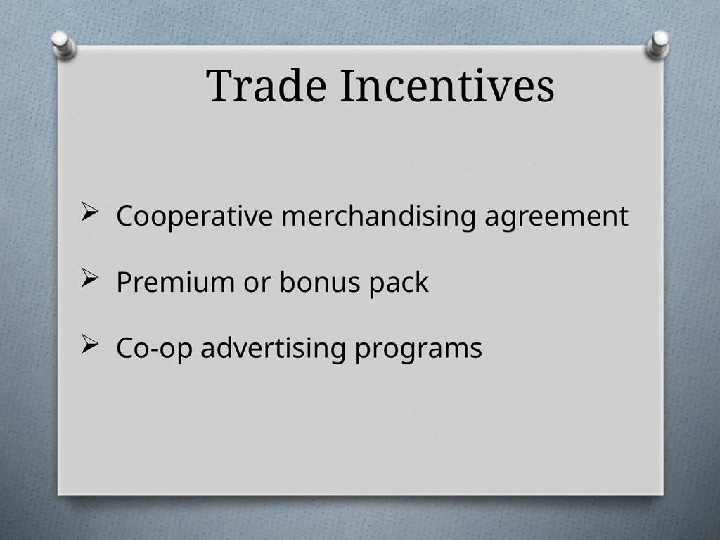 Sales Promotions Chapter 12 Chapter Objectives - slide 42 of 47