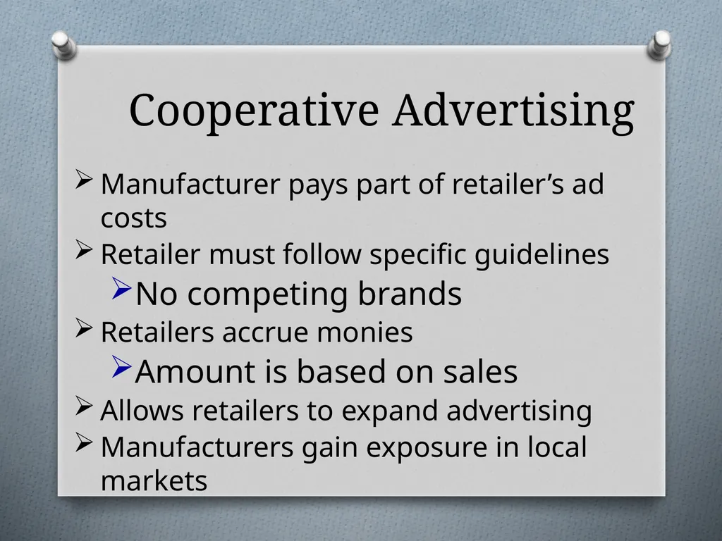 Sales Promotions Chapter 12 Chapter Objectives - slide 44 of 47