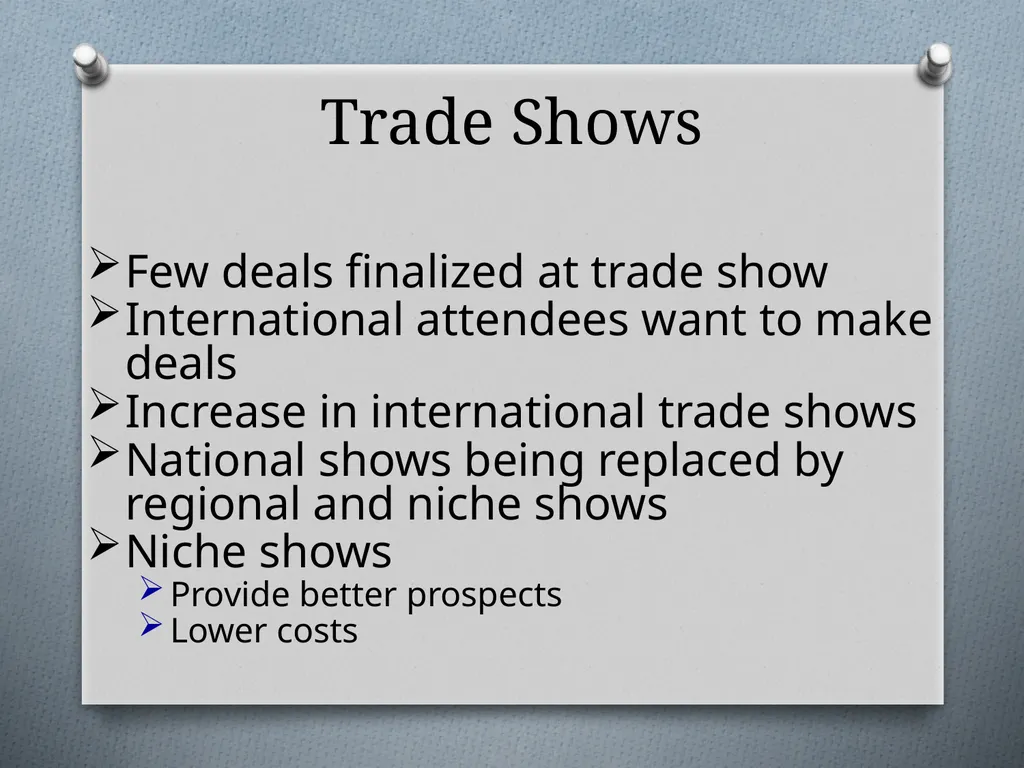 Sales Promotions Chapter 12 Chapter Objectives - slide 45 of 47