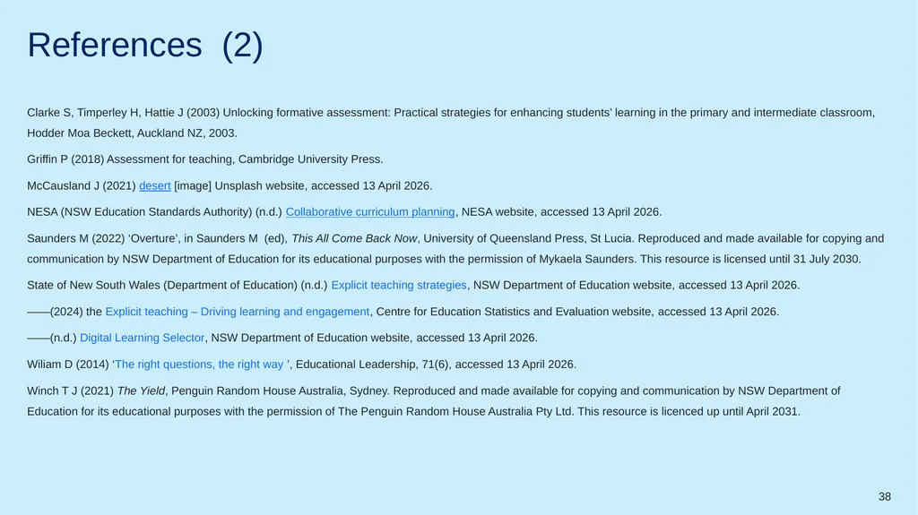 Instructions for use Instructions for the teacher - slide 38 of 39