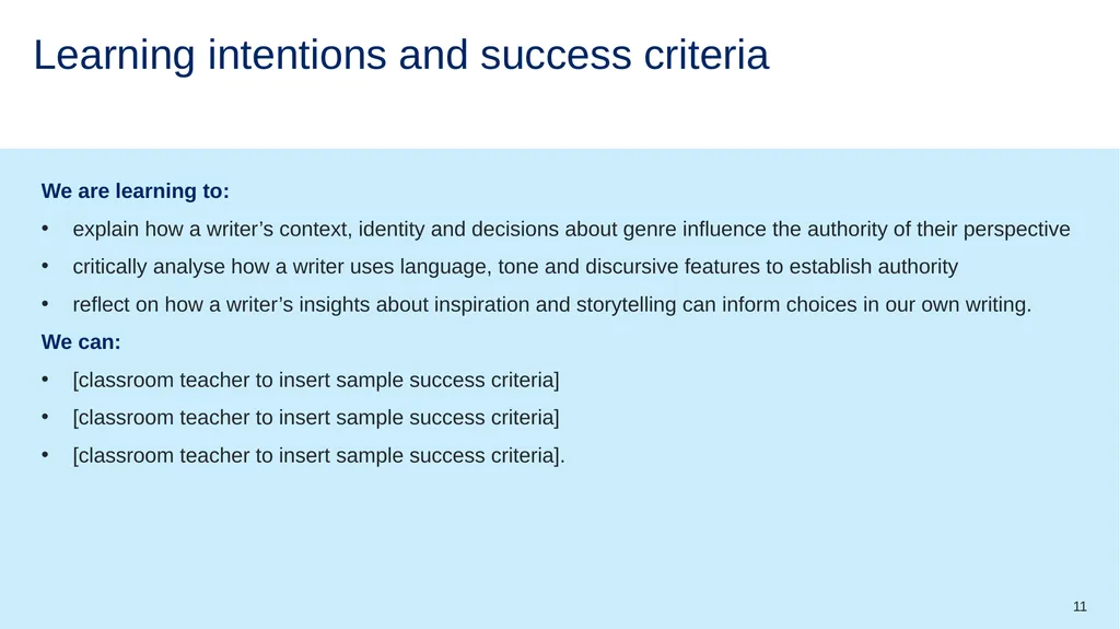 Instructions for use Instructions for the teacher - slide 11 of 39