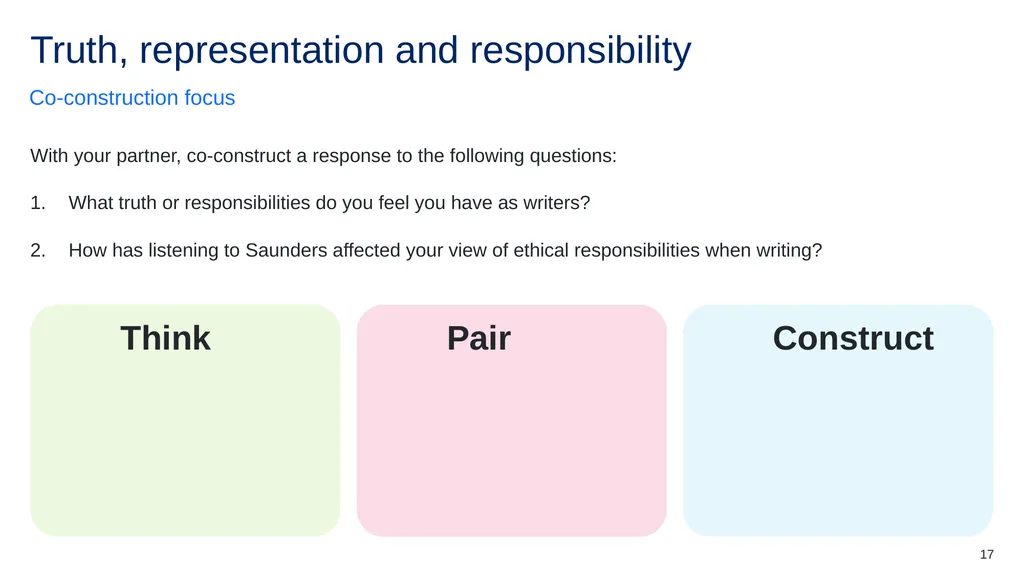 Instructions for use Instructions for the teacher - slide 17 of 39