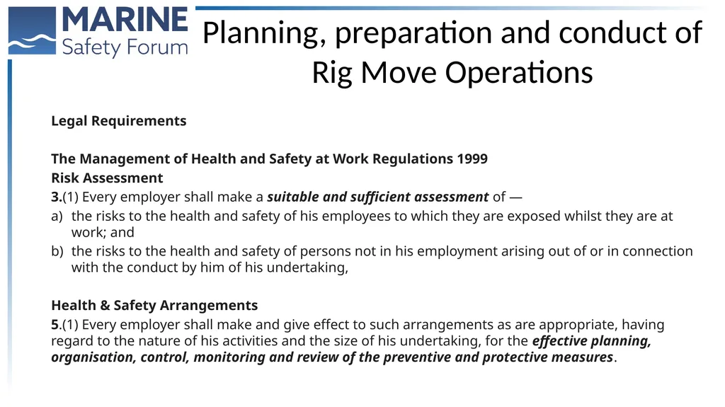Rig Move Operations Renjeev Kurup, Team Lead, - slide 21 of 23