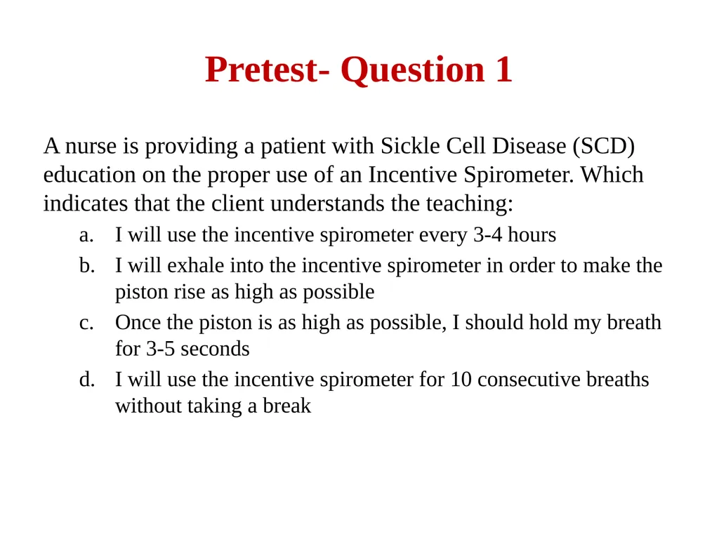 Sickle Cell Disease: Core Concepts for the - slide 3 of 17