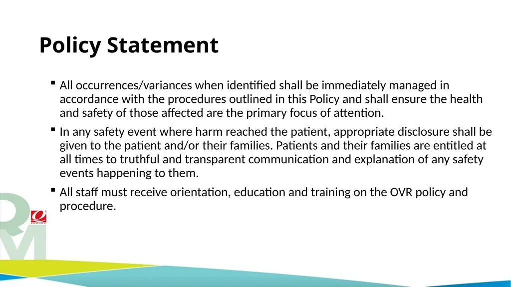 Quality Management Department Occurrence / - slide 7 of 16