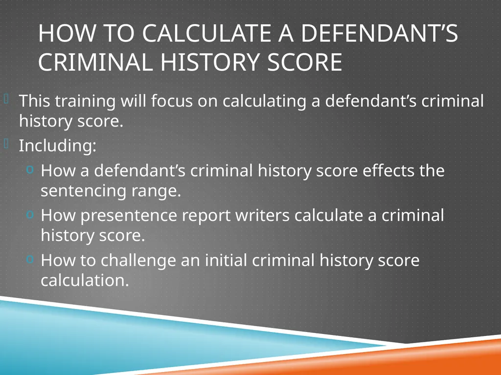 D.C. Voluntary Sentencing Guidelines Advanced - slide 3 of 30