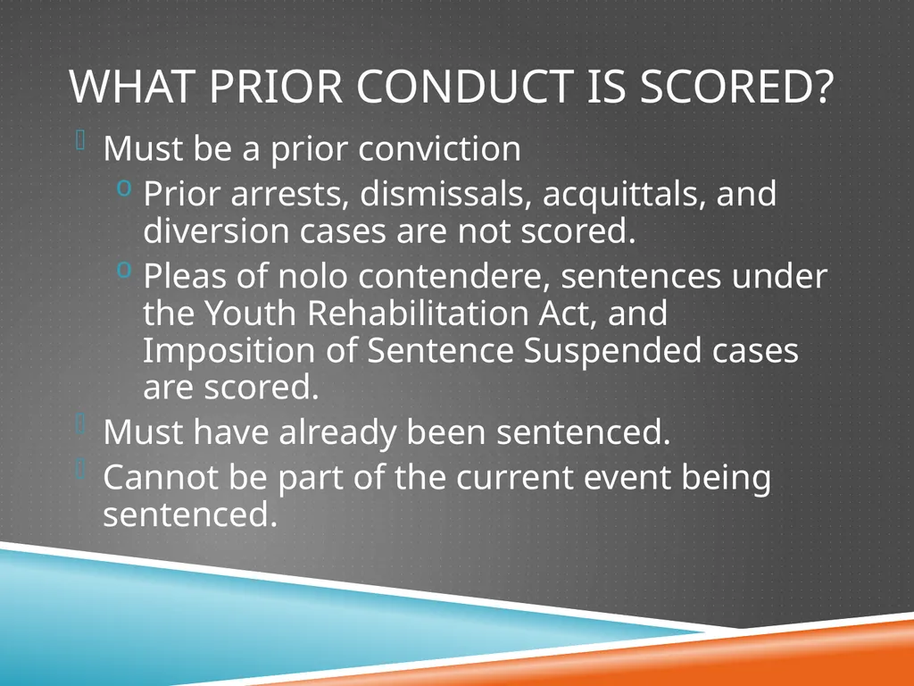 D.C. Voluntary Sentencing Guidelines Advanced - slide 9 of 30