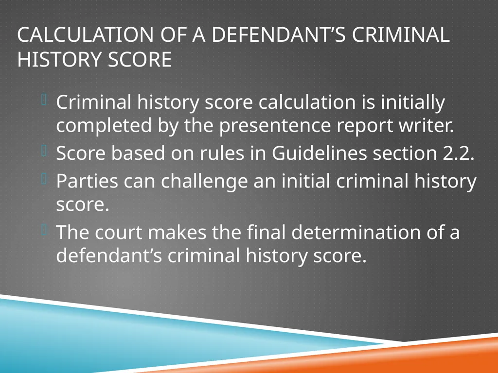 D.C. Voluntary Sentencing Guidelines Advanced - slide 8 of 30