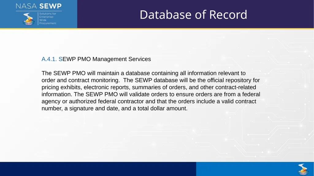 SEWP VI Deep Dive Training August 10 – 14, 2026 - slide 25 of 101
