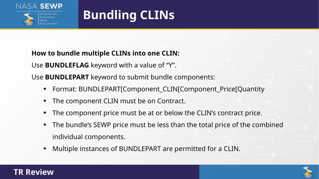 SEWP VI Deep Dive Training August 10 – 14, 2026 - slide 50 of 101
