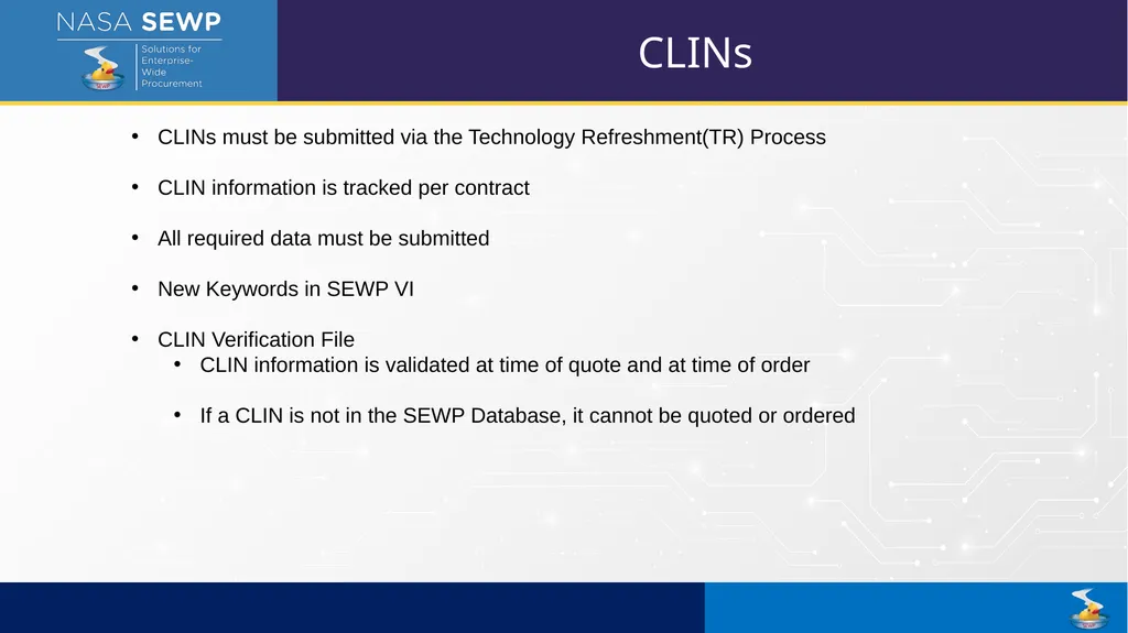 SEWP VI Deep Dive Training August 10 – 14, 2026 - slide 33 of 101