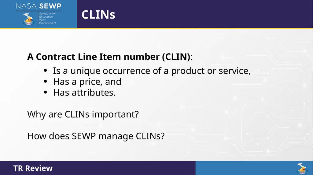 SEWP VI Deep Dive Training August 10 – 14, 2026 - slide 44 of 101