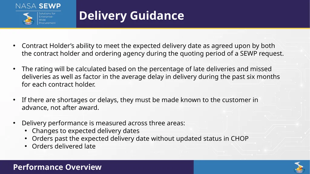 SEWP VI Deep Dive Training August 10 – 14, 2026 - slide 9 of 101