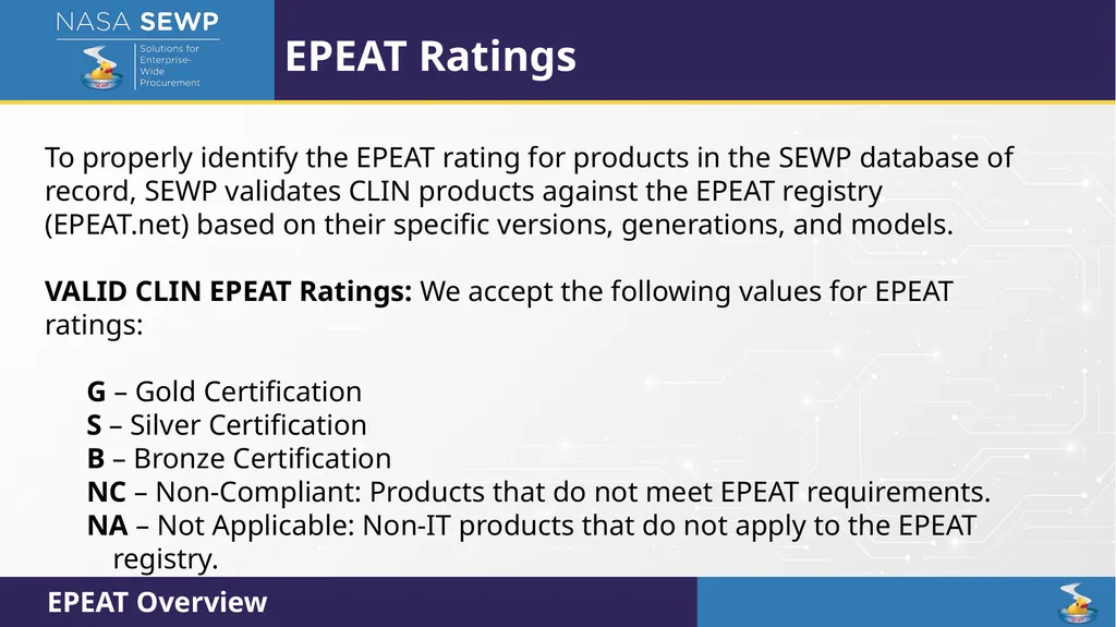 SEWP VI Deep Dive Training August 10 – 14, 2026 - slide 79 of 101