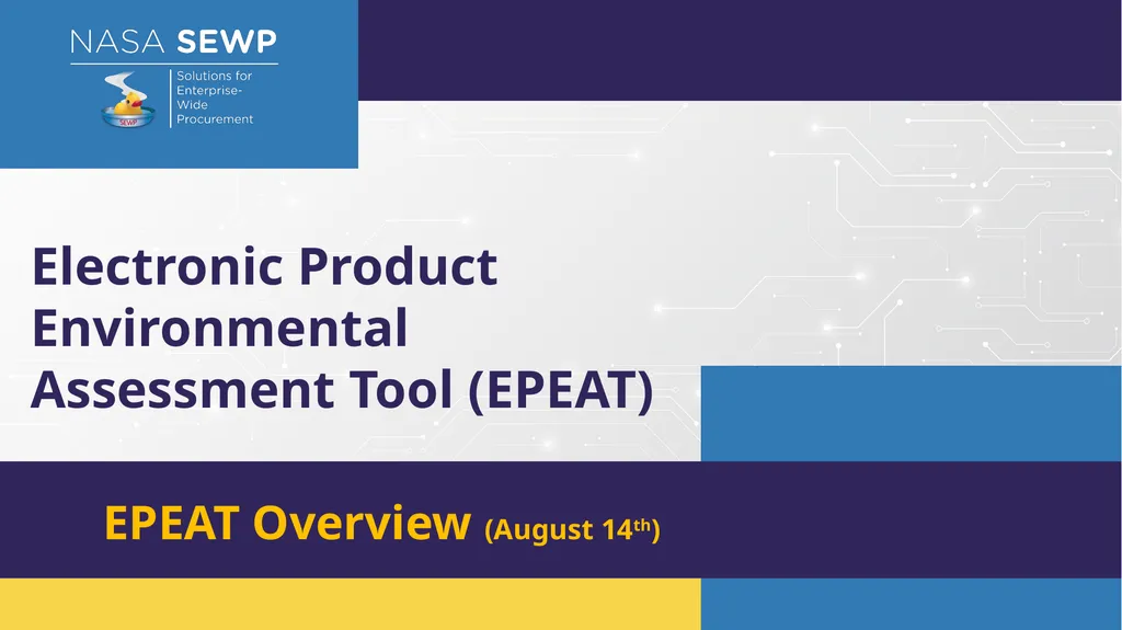 SEWP VI Deep Dive Training August 10 – 14, 2026 - slide 78 of 101