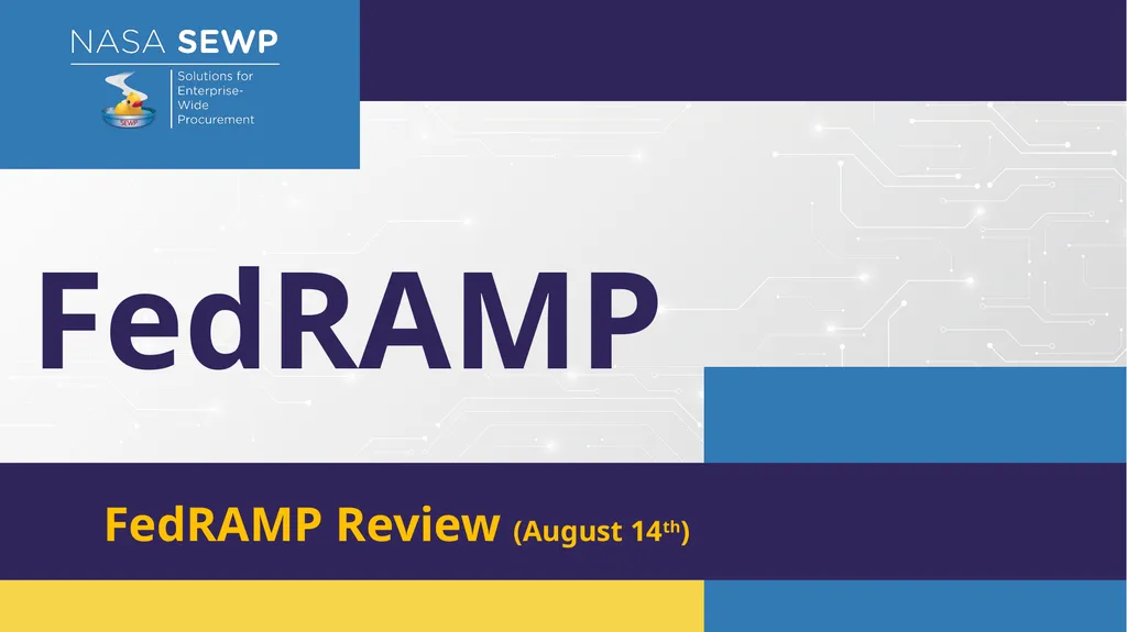 SEWP VI Deep Dive Training August 10 – 14, 2026 - slide 75 of 101