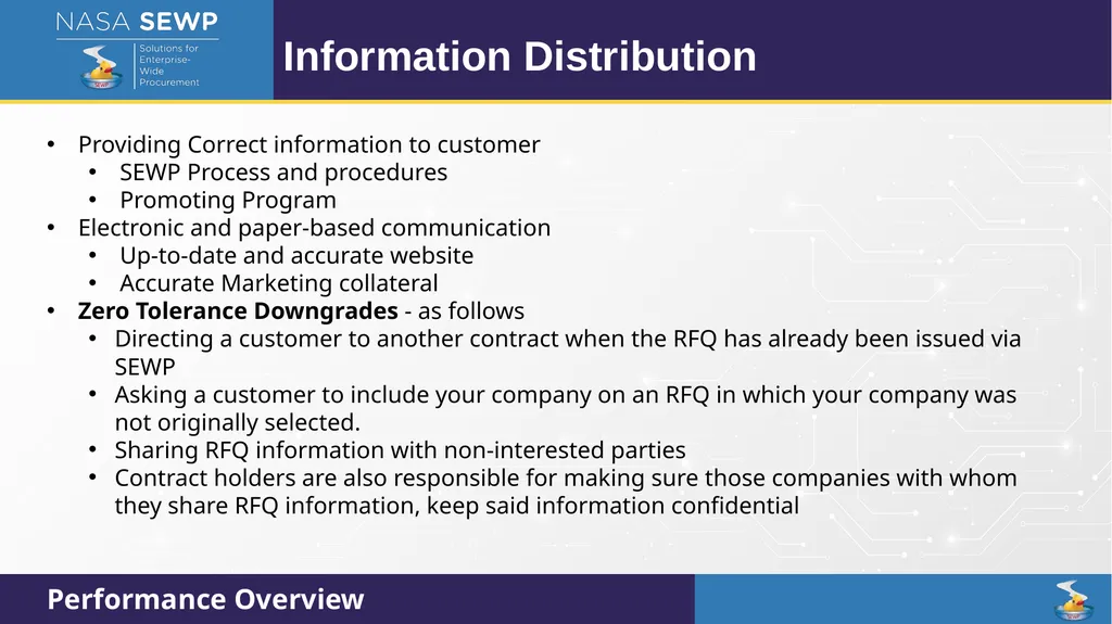 SEWP VI Deep Dive Training August 10 – 14, 2026 - slide 6 of 101