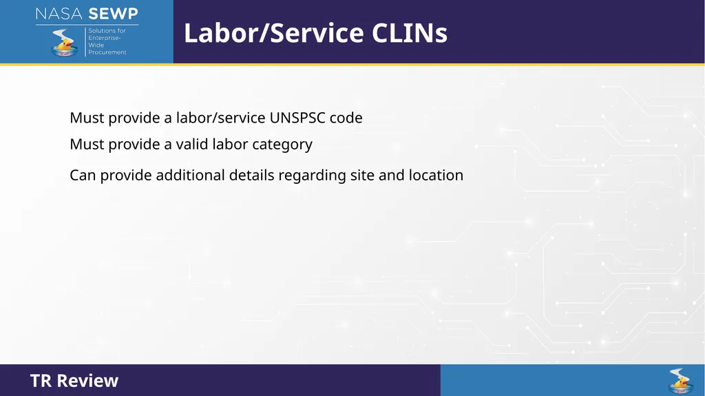 SEWP VI Deep Dive Training August 10 – 14, 2026 - slide 51 of 101