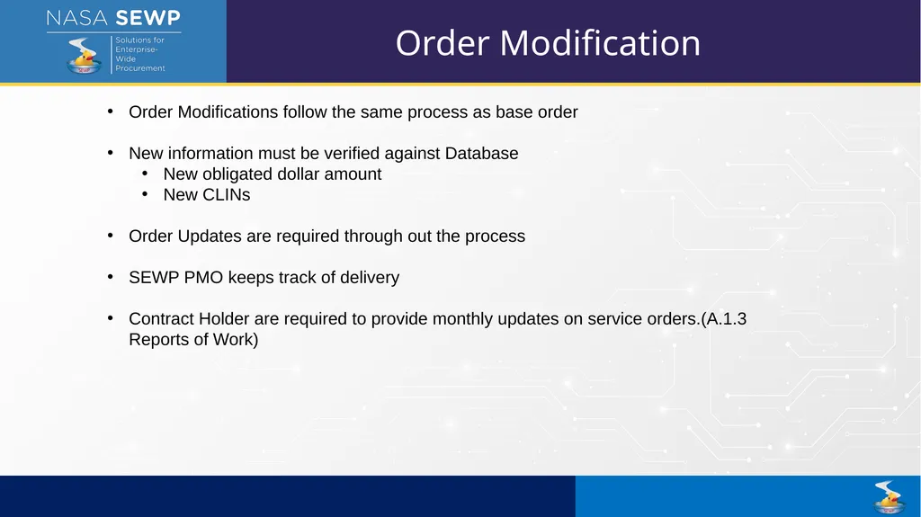 SEWP VI Deep Dive Training August 10 – 14, 2026 - slide 37 of 101