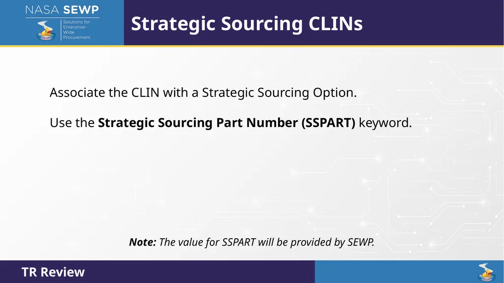 SEWP VI Deep Dive Training August 10 – 14, 2026 - slide 53 of 101