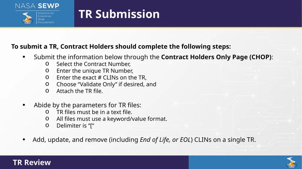 SEWP VI Deep Dive Training August 10 – 14, 2026 - slide 46 of 101