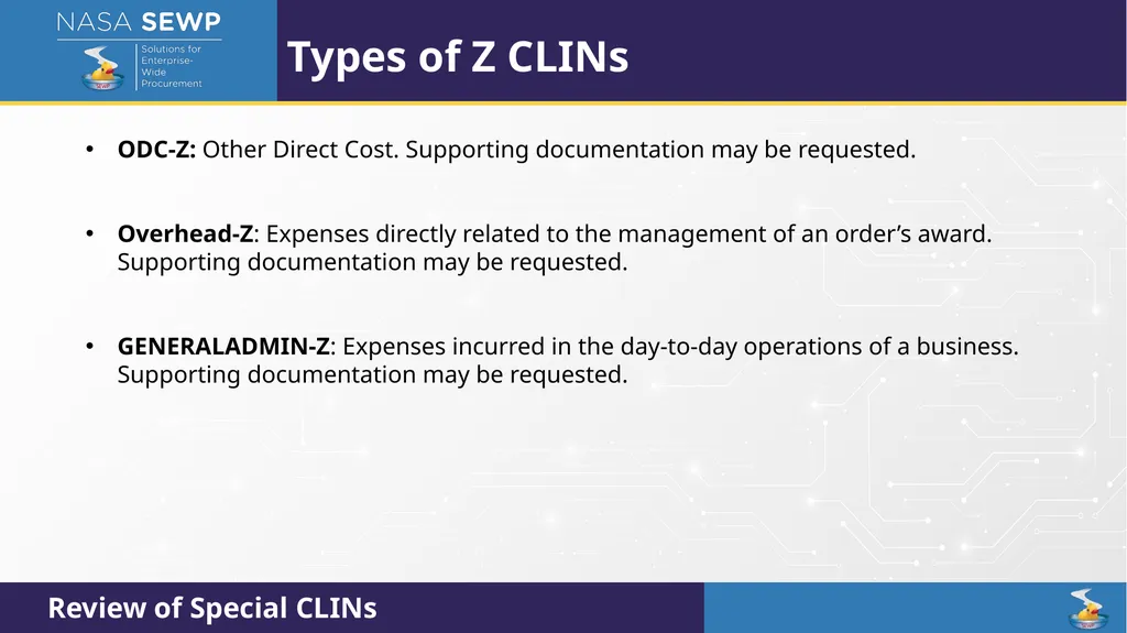 SEWP VI Deep Dive Training August 10 – 14, 2026 - slide 19 of 101