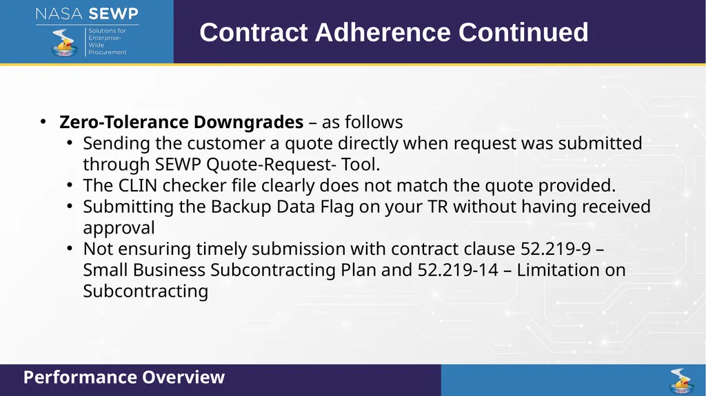 SEWP VI Deep Dive Training August 10 – 14, 2026 - slide 8 of 101