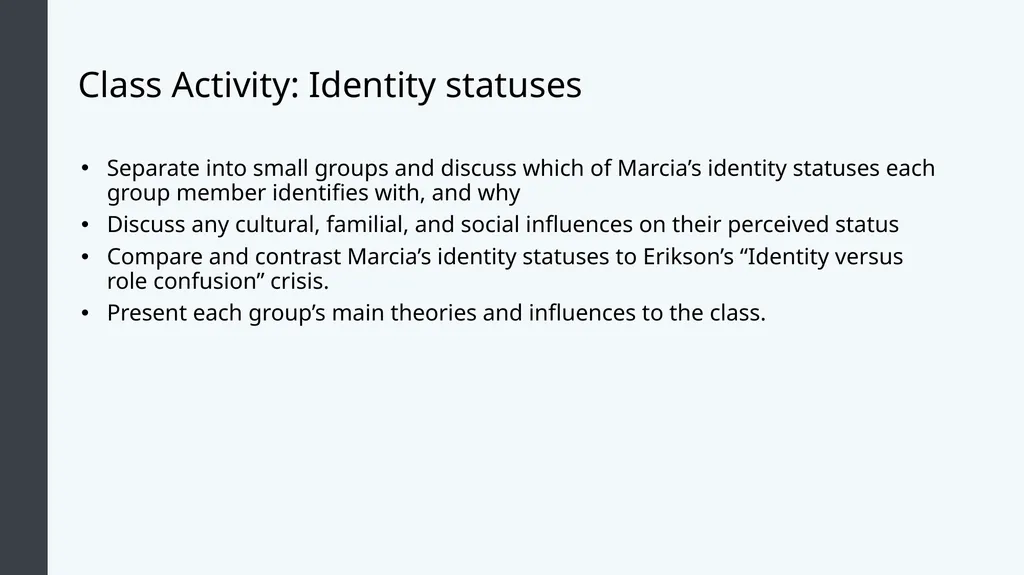 Lifespan Development Module 7: Adolescence Module - slide 30 of 32