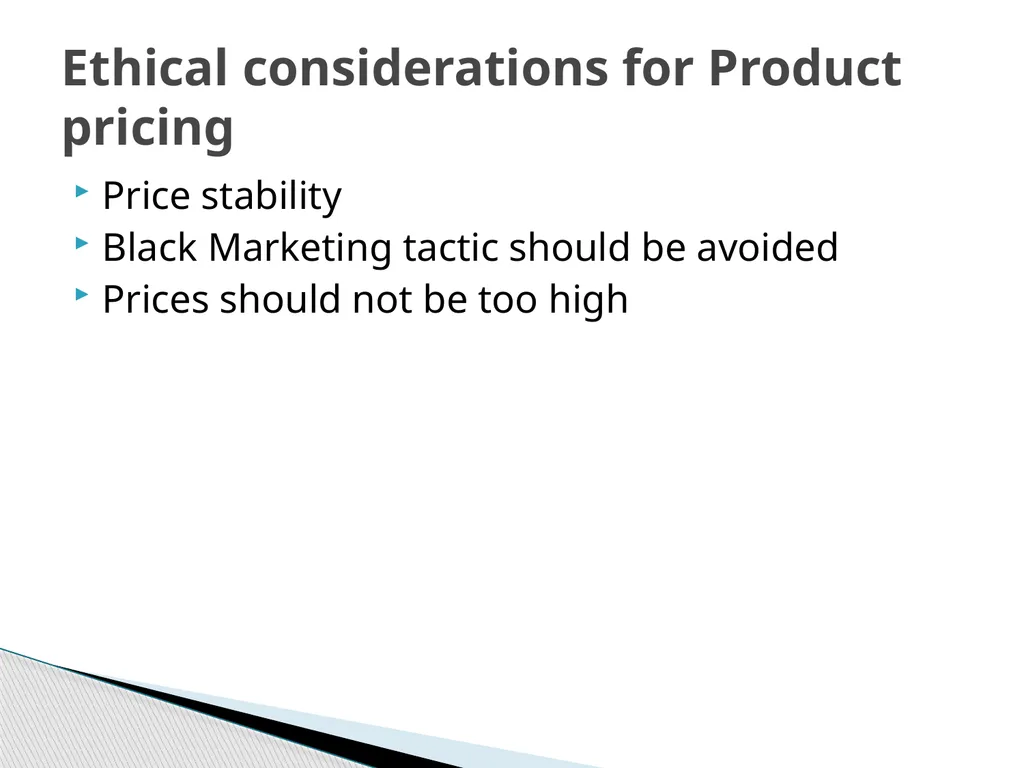 ETHICAL MARKETING AS AN INSTRUMENT OF CONSUMER - slide 12 of 14