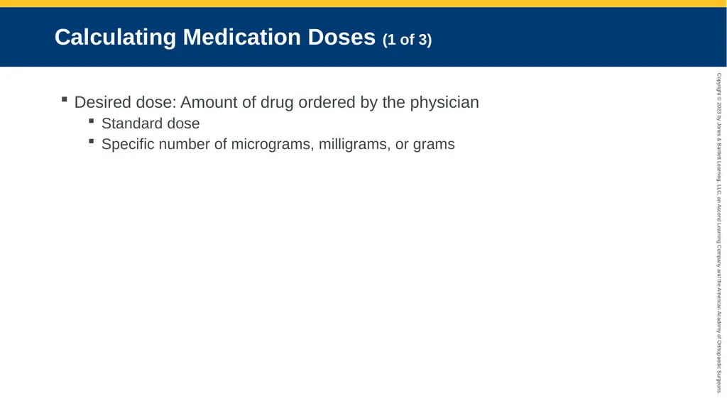 Medication Administration CHAPTER 14 Introduction - slide 118 of 185