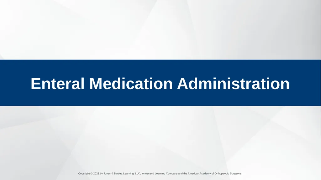 Medication Administration CHAPTER 14 Introduction - slide 126 of 185