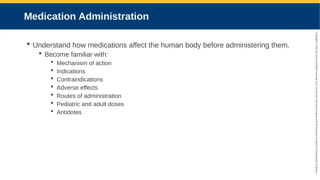 Medication Administration CHAPTER 14 Introduction - slide 110 of 185