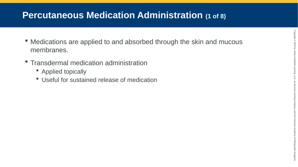 Medication Administration CHAPTER 14 Introduction - slide 162 of 185