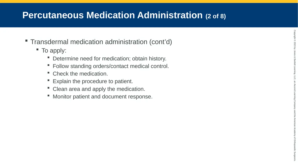 Medication Administration CHAPTER 14 Introduction - slide 163 of 185