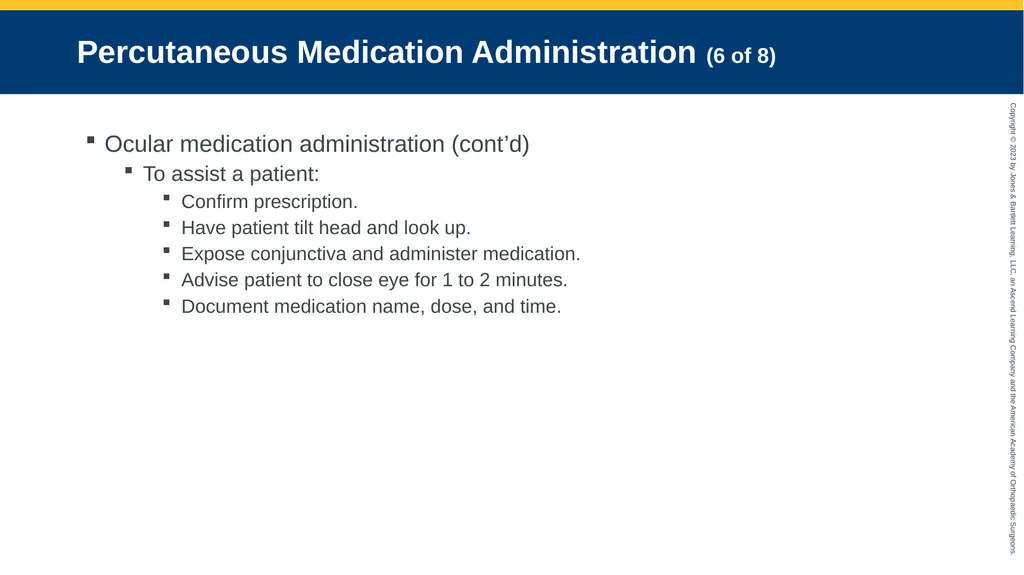 Medication Administration CHAPTER 14 Introduction - slide 167 of 185