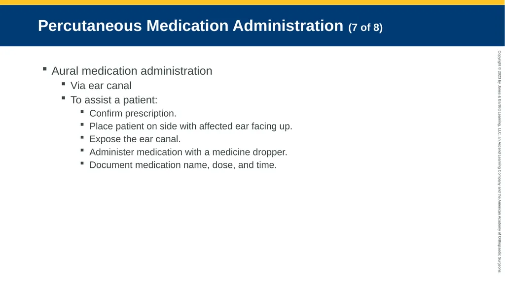 Medication Administration CHAPTER 14 Introduction - slide 168 of 185