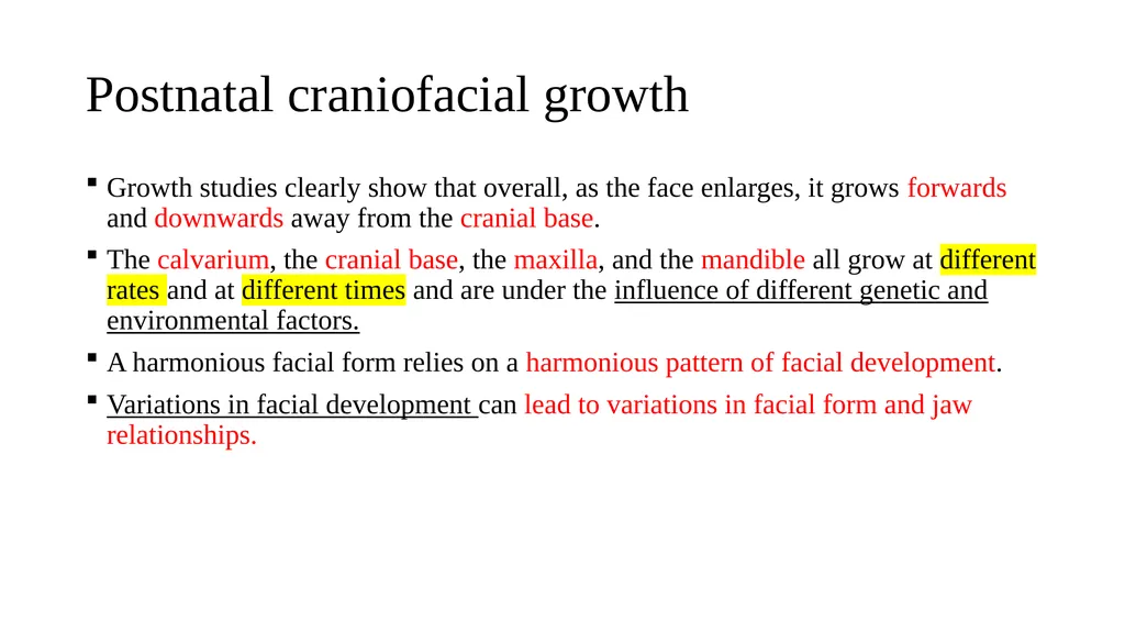 Growth and Development Post-natal Isra Dilshad - slide 4 of 46