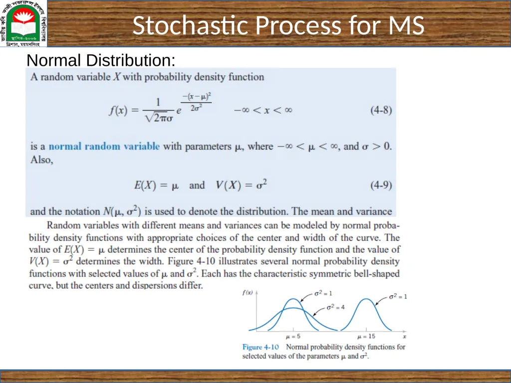 CSE 5403: Stochastic Process Cr. 3.00 Course - slide 4 of 31