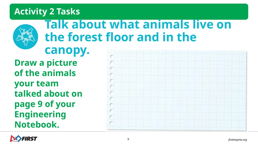 SESSION 1 Canopy Connections I can work with my - slide 9 of 14