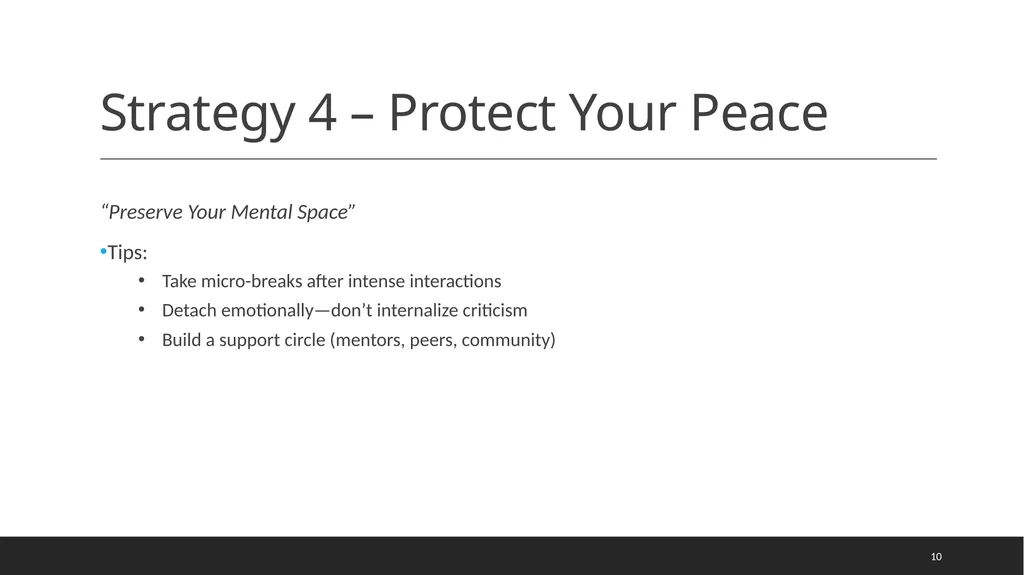 The Toxic Controller Scenario Petra works in the - slide 10 of 13