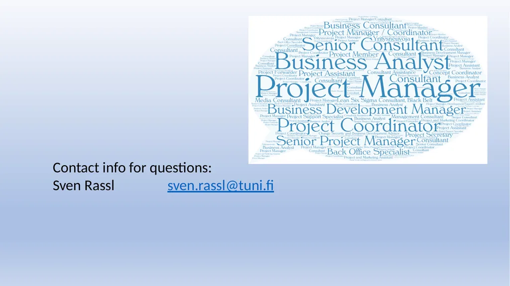 Innovation Management and Business Development - slide 10 of 10