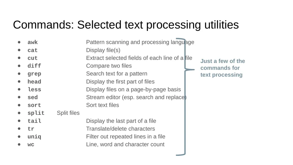 Introduction to Linux Augustine Abaris Research - slide 29 of 67