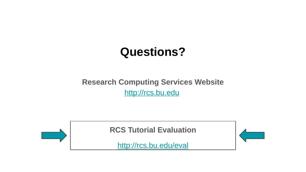 Introduction to Linux Augustine Abaris Research - slide 65 of 67