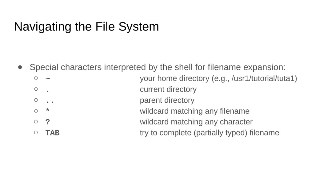 Introduction to Linux Augustine Abaris Research - slide 44 of 67
