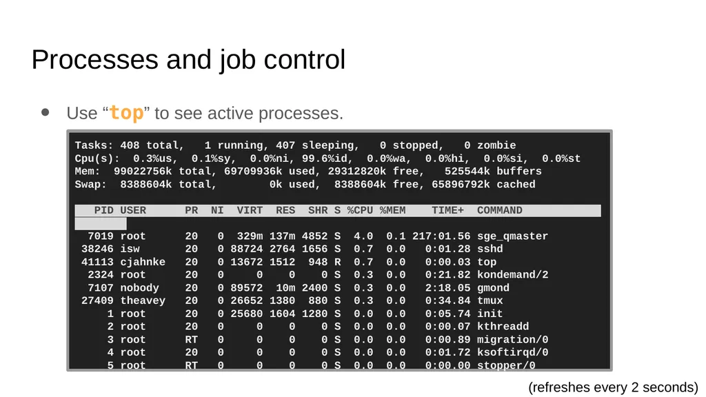 Introduction to Linux Augustine Abaris Research - slide 52 of 67