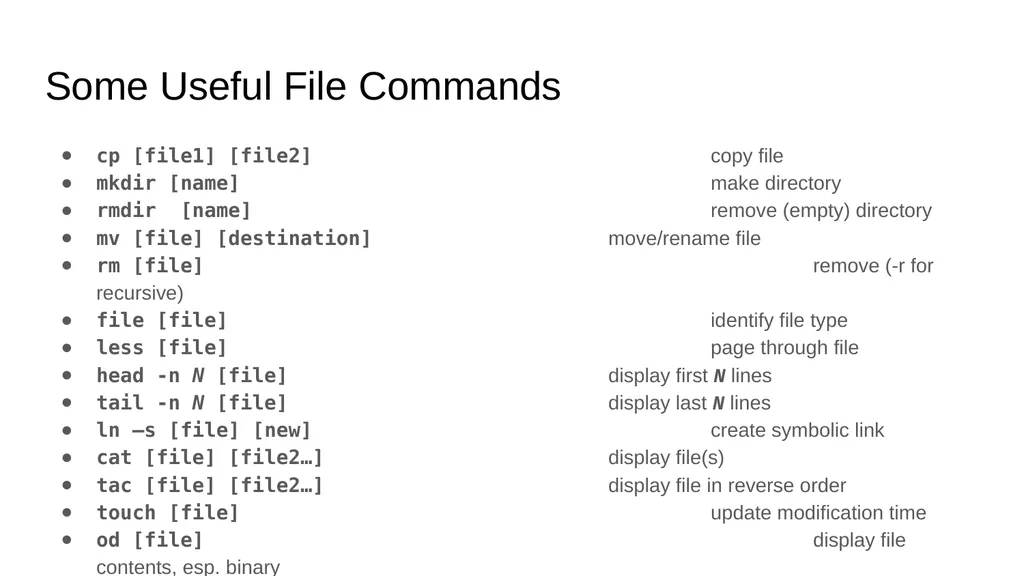 Introduction to Linux Augustine Abaris Research - slide 47 of 67