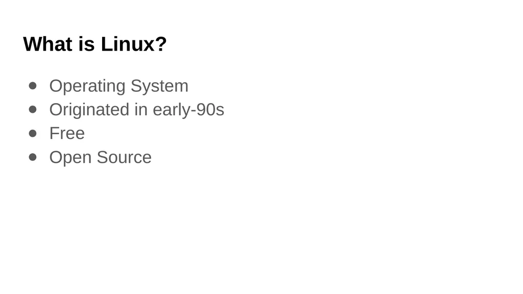 Introduction to Linux Augustine Abaris Research - slide 10 of 67