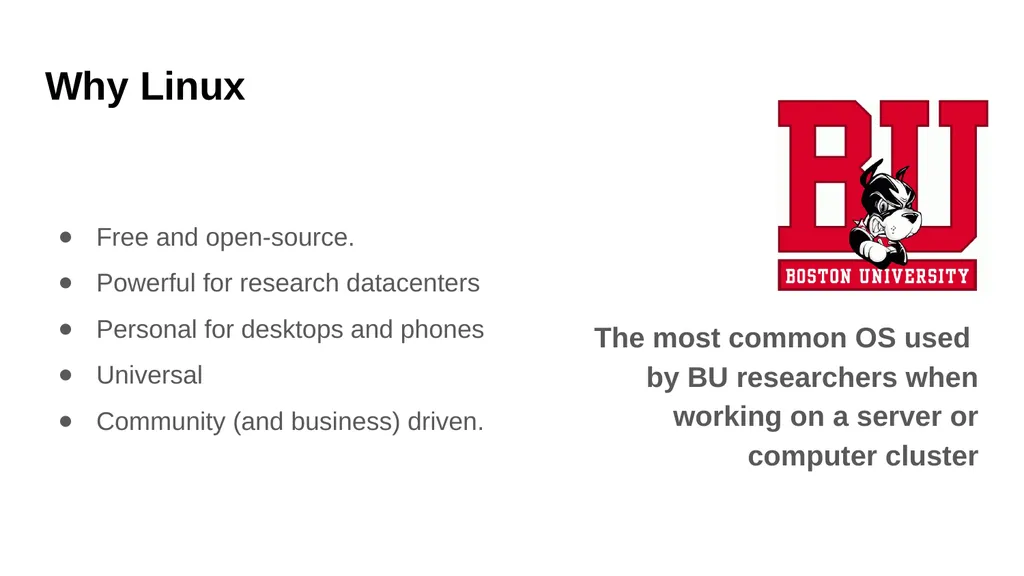 Introduction to Linux Augustine Abaris Research - slide 12 of 67