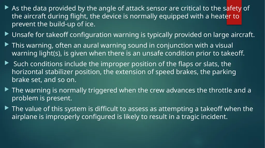 Flight controls Primary flight controls Since the - slide 72 of 74