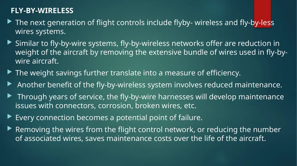 Flight controls Primary flight controls Since the - slide 46 of 74